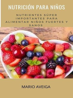 cover image of Nutrición para niños